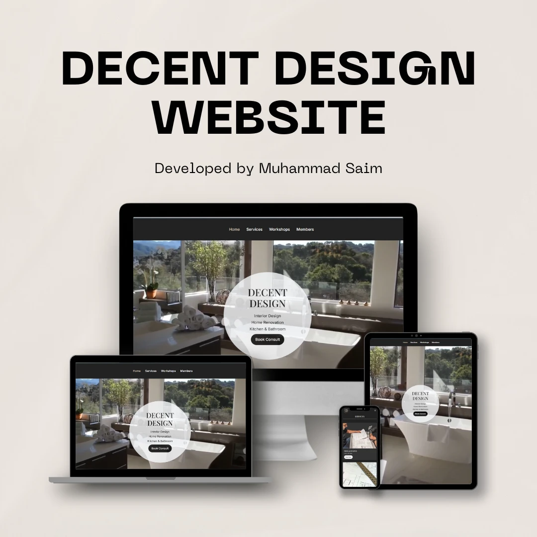 Decent Layout Saim Malik | Full-Stack MERN Developer